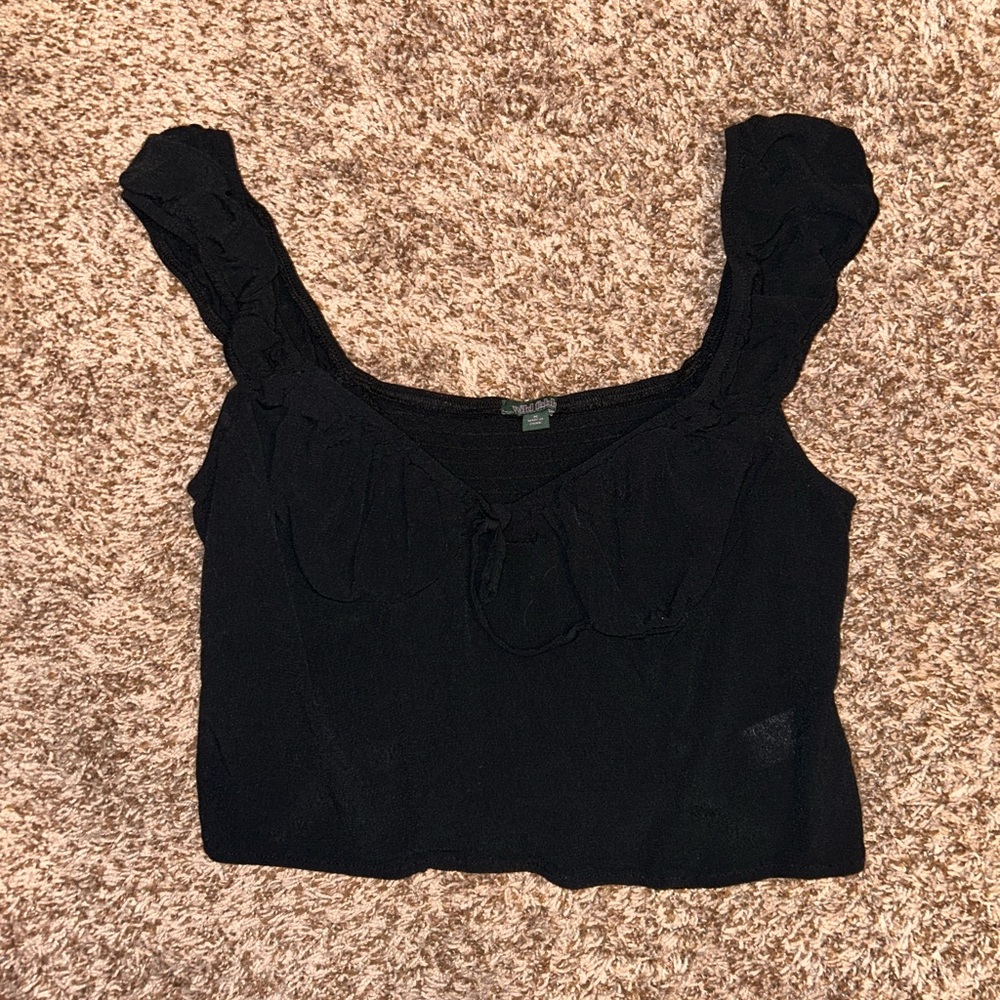 Elegant Black Women's Top